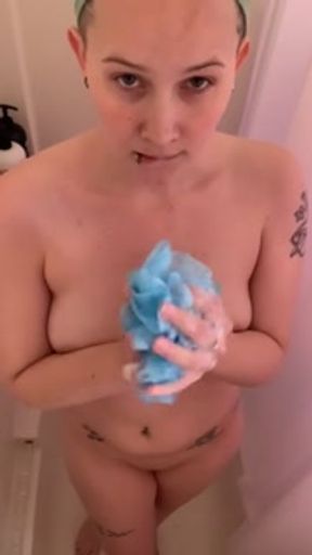 Smoking in the shower
