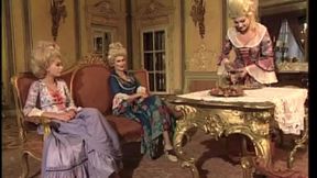 Great Orgy at Court Between Wigs and Hard Cocks