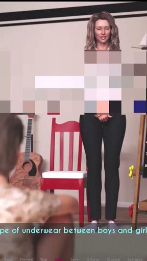 AWAM Sex-Ed #1 - Sophia taught the guys the basics   Clip 2