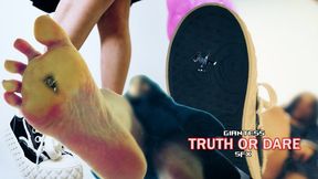 Giantess Girl House Party "Truth or Dare" Feet Crush SFX