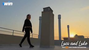 We torn it up on the terrace, excellent outdoor fuck!