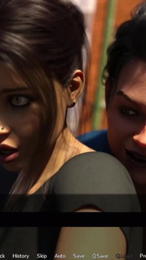 Shemale Police Office Grinding Her Cock Against Ashe Ass   Clip 2