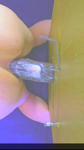 femboy loves a rough dildo ride   Clip 1
