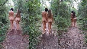 what could be more beautiful than two naked fairies in the forest