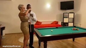 Angel Wicky's Poolside Fun: A Playful Encounter with a Charming Partner