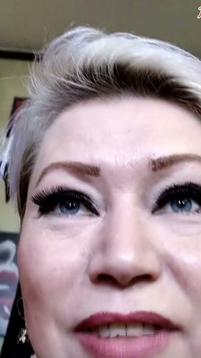 Actress and singer Aimee Hot MILF - everyday family life of a porn star: blowjob, cunnilingus, hard sex... ))   Clip 2