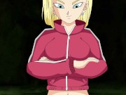 Android 18 and Krillin parody xxx from Dragon Ball Super