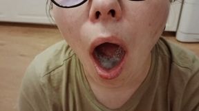 Dozens of throats ravaged by lustful penises in my infamous swallow compilation #4