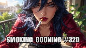Smoking Gooning #32D: Lung Haze Brain-Melting Goon Goon State (Animated, Music, Text)