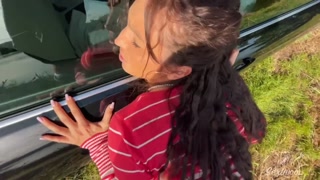 Little slut on show gets fucked on the side of the road - Facial - amateur SEXTWOO