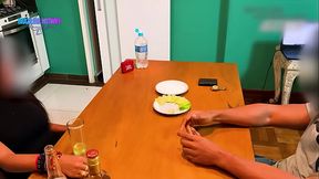 RECEBENDO O COMEDOR NA INTIMIDADE DO NOSSO LAR