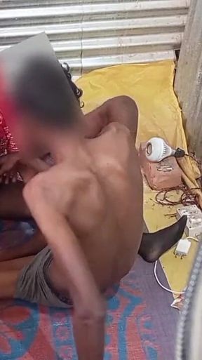 Stepaunty and Her Boyfriend Play with Cook Very Well in Indoor, 36 Years Women and Her Ex Boyfriend Fucking Her Block Right Pussy