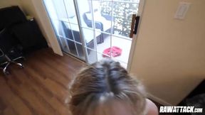 Blonde River Lynn's Spontaneous Adventure: A POV Ride You Can't Miss!