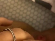 Playing with my urethra with a vibrator
