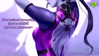 WIDOWMAKER IMPOSSIBLE BREATHPLAY (HENTAI JOI) (Breathplay, Facesitting, Ass Worship, Femdom, Denial)