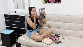 Big ass Latina milf has hard sex with her stepbrother at home alone - Porn in Spanish