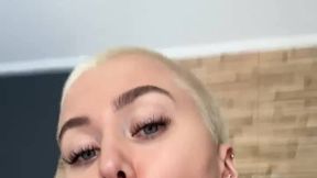 Social Media Creator @OhMyLuna @Sextoy in the mouth and #Big Boobs #Blonde #Nude video porn sexy | Tik.Porn