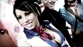 The guys drill their tits and fuck holes hard and fast