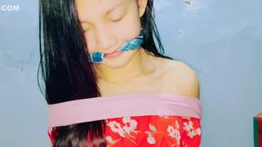 Curios Indogirl Captured In Home