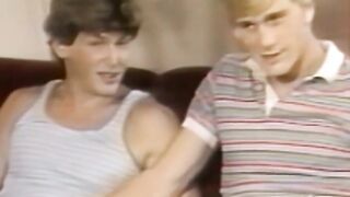Vintage Students Share Passionate Sex in Classroom