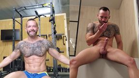 Stroking My Big Cock