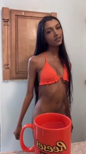 petite 18 year old partially naked tiktok dancing video see my exclusive content on onlyfans