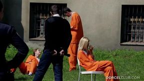 Hot inmate Lola Reve receives wicked doggystyle hammering