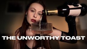 THE UNWORTHY TOAST by Samantha Vixen | Femdom POV Spit Sensual Humiliation