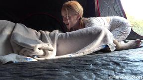 Sneaky Stepsis Wakes Up Stepbro During Camping Trip
