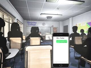 My HOT teacher show me twat in class then i fuck her in biffy (Lessons Of Corruption) P6a