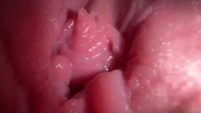 Close Up Pussy Spread with Dirty Talk