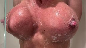 Kandys Muscle Worship Shower Time