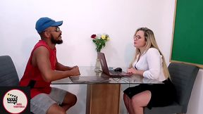 aluno folgado conquista professora