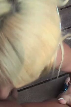 Horny Slut Sucks Multiple Cocks and Gets Covered in Thick Cumshots