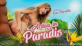 Eva Paradis in A Day in Paradis - VRBTrans