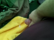 Cumming in my tent