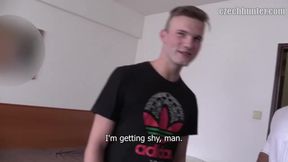 Amateur Czech Twinks Heat Up in a Steamy Threesome - Czech Hunter