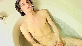 Ayden Chainsmokin' In The Tub! - Ayden Chainsmokin' In The Tub! - Boys-Smoking