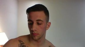 American Model with Big Dick Jerks Cock