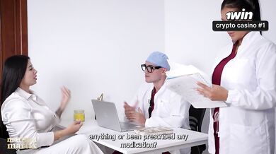 Mariana's Anatomy IV rough threesome hospital exam Maria Martix Silvana Lee Papi Rodriguez