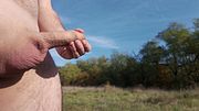 Ruining orgasm in public ends with huge cumshot. 4K Iamhornybobo