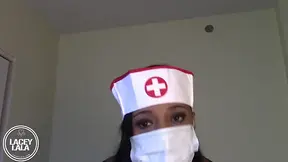 Crazy Nurse LaLa turns you into her fucktoy