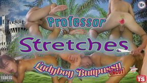 professor stretches ladyboy buttpussy