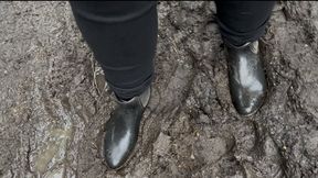 My Muddy Boot Walk In The Woods