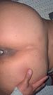 Creampie a morena latina nalgona