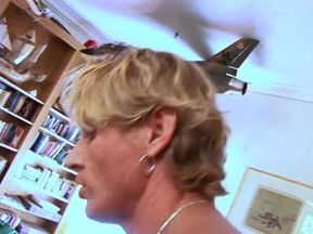 Ripped sales guy gets his cock sucked and fucked by smoking hot babe on a pool table