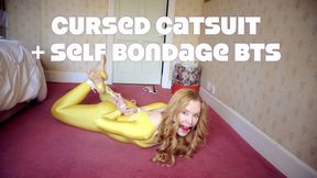 The Cursed Catsuit (plus self-bondage BTS)