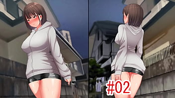 Shy girl's skirt chaser session in dark alley
