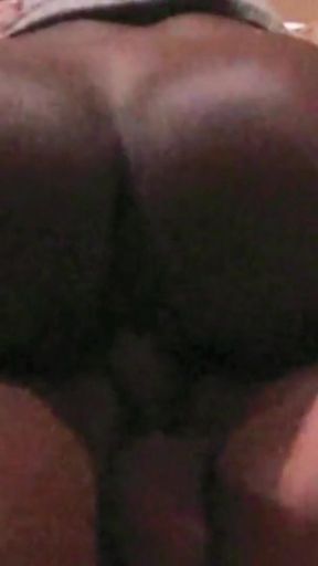 Must-share moment from &quot;Ebony Milf riding her white stepdad compilation&quot;