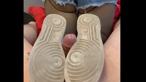 POV Hot Nike AF1 Schuhjob